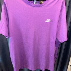 Nike Lavender Tee with Logo